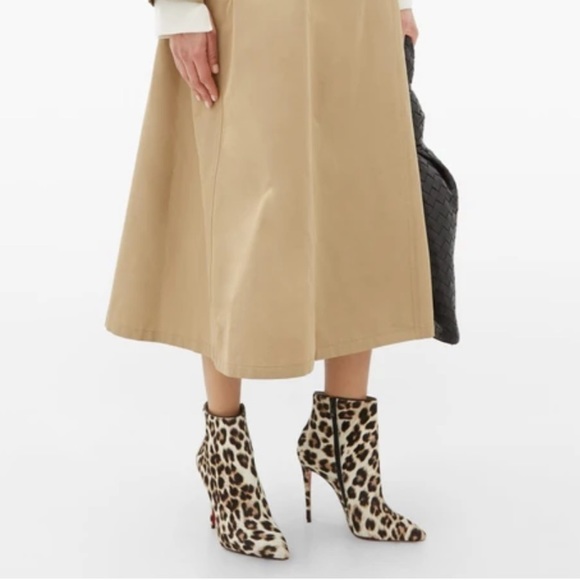 CHRISTIAN LOUBOUTIN 
So Kate Booty 100 leopard-print calf-hair boots Size 38 - Picture 4 of 13